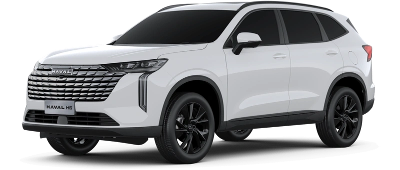 GWM HAVAL H6 - Hamilton White. Deluxe - 2,0 i (231к.с.) (2025)